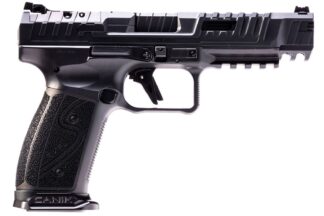 Canik SFx Rival-S Darkside 9mm Semi-Auto Pistol, 5in Black Barrel