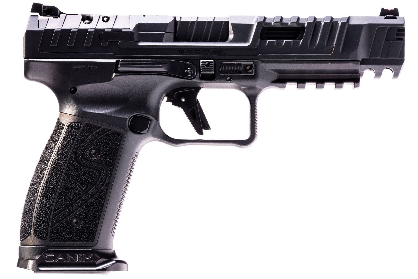 Canik SFx Rival-S Darkside 9mm Semi-Auto Pistol, 5in Black Barrel