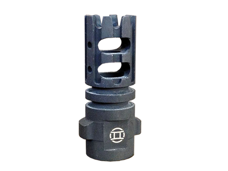 Gemtech Quickmount Muzzle Brake, 1/2-28, .223 Rem/5.56 NATO, Black Finish