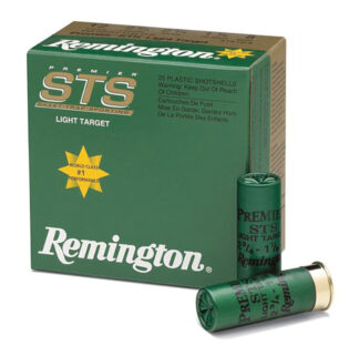 Remington Premier STS Target 12 Gauge 2.75 in Shell, #7.5, 1-1/8 oz, 25-Round Box