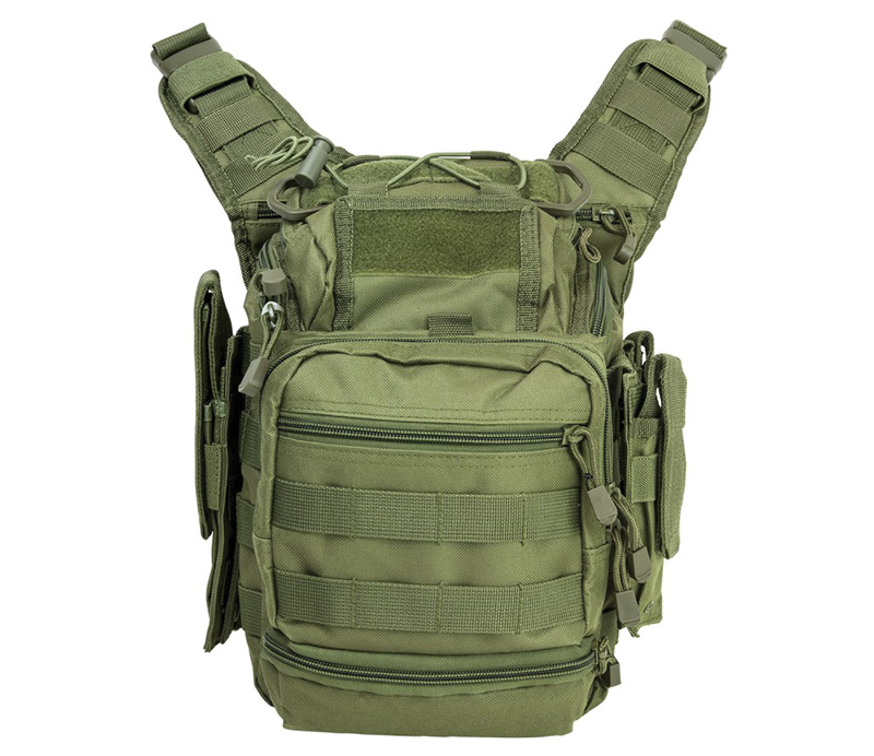 NCSTAR VISM First Responder Utility Bag, 12.5 x 8.5 in, Green