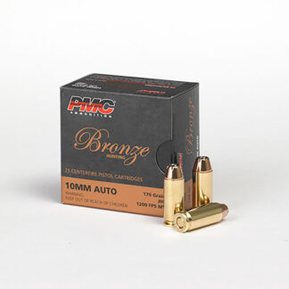 PMC Bronze 10mm 170gr JHP 25-Round Box