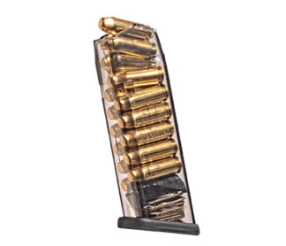 Elite Tactical Systems Group GLK-20 10mm Glock Magazine, 15-Round, Clear Polymer