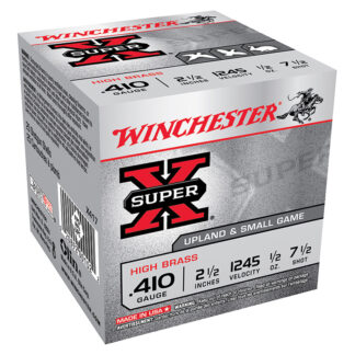 Winchester Super-X .410 Bore 2.5" #7.5 High Brass