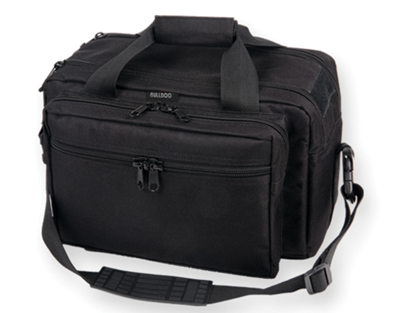 Bulldog Cases Deluxe Range Bag Extra-Large W/ Pistol Rug, Black