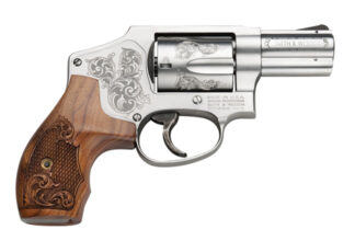 Smith & Wesson Model 640 357 Magnum 2.125" Stainless Engraved Revolver w/Case