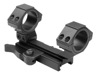 AR-15 QuickRelease WvrMount 30mm/1"Rings