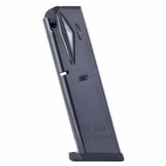 Mec-Gar M9 9mm 10-Round Blued Beretta 92FS/M9 Magazine