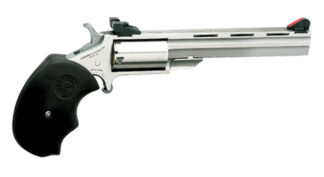 North American Arms Mini-Master Combo .22 Magnum/.22 LR 4 in Stainless Revolver, 5rd