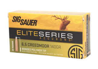 Sig Sauer Elite AccuBond Hunting 6.5 Creedmoor 140 Grain 20 Rounds Per Box