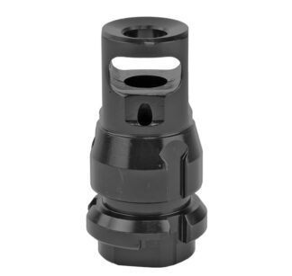Dead Air Silencers KeyMount Micro Muzzle Brake 1/2X28, .38 Bore, Black