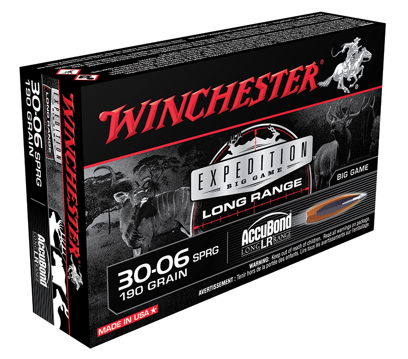 Winchester Expedition Big Game Long Range .30-06 Springfield 190 Grain AccuBond LR (20 Rounds)