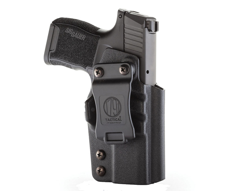 1791 Gunleather Tactical Kydex IWB Holster for Sig P365, Black, Right-Hand