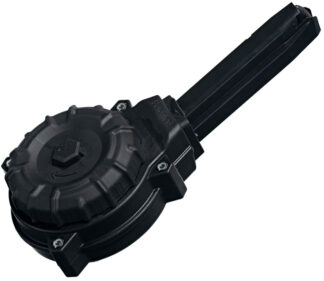 ProMag 9mm Drum Magazine for Smith & Wesson 910/915/459/5900 Series, Black Polymer, 50 Rounds