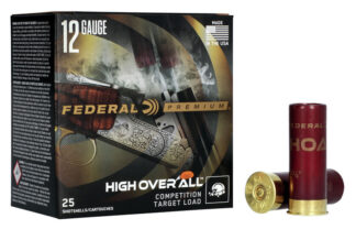 Federal Premium High Over All 12 Gauge 2.75 in #9 Shot 25 Rounds
