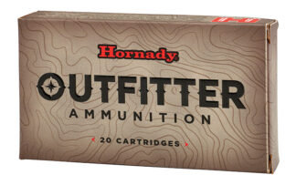 Hornady Outfitter .270 WSM 130 Grain CX OTF Nickel-Plated Ammo, 20 Rounds