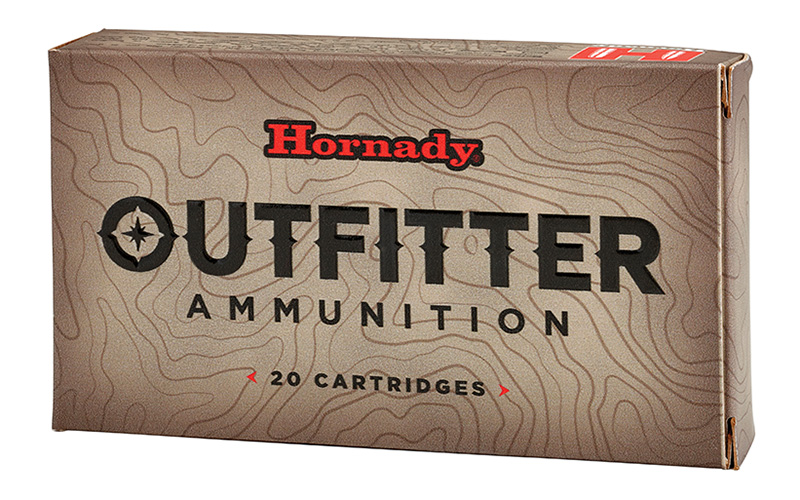 Hornady Outfitter .270 WSM 130 Grain CX OTF Nickel-Plated Ammo, 20 Rounds