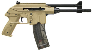 KelTec PLR-16 Semi-Auto Pistol, .223 Rem/5.56 NATO, 9.2 in Barrel, 10-Round, Blue/Tan