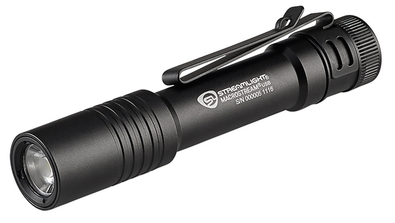Streamlight Macrostream USB Pocket Light 500 Lumens Black