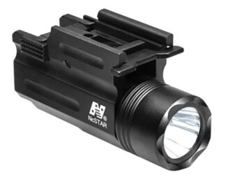 NCStar AQPTFLG Compact Flashlight and Green Laser Combo with Quick-Release Mount