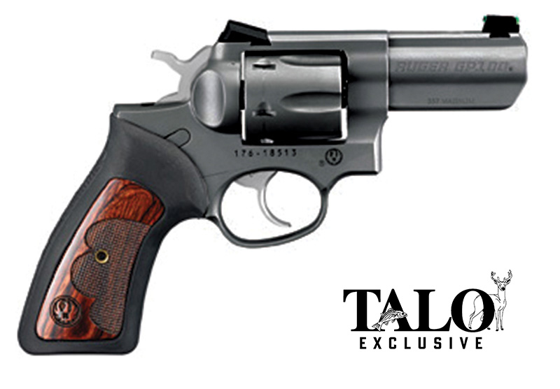 Ruger GP100 Wiley Clapp .357 Magnum 3 in Blued 6 Rounds Novak Fixed Sights