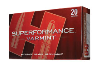 Hornady Superformance Varmint .204 Ruger 40 Grain V-Max Ammo, 20 Rounds