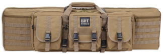 Bulldog Cases BDT Tactical Deluxe Carbine Rifle Case, 36 in, Tan