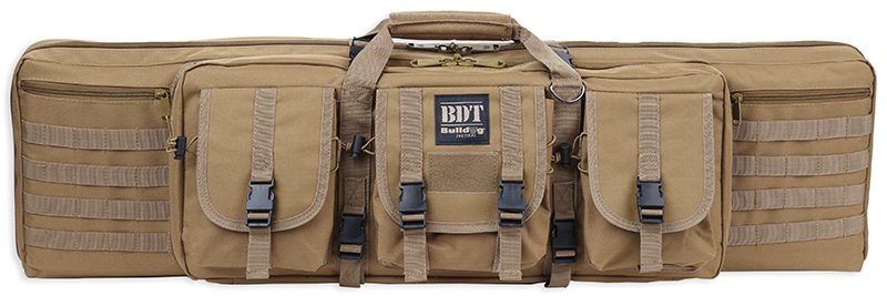 Bulldog Cases BDT Tactical Deluxe Carbine Rifle Case, 36 in, Tan