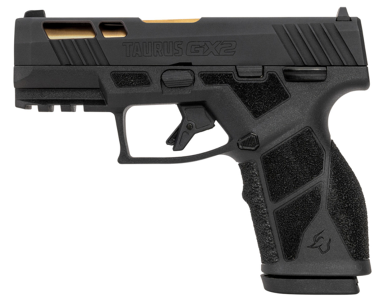 TAU GX2 9MM 13RD BLK GLD TL