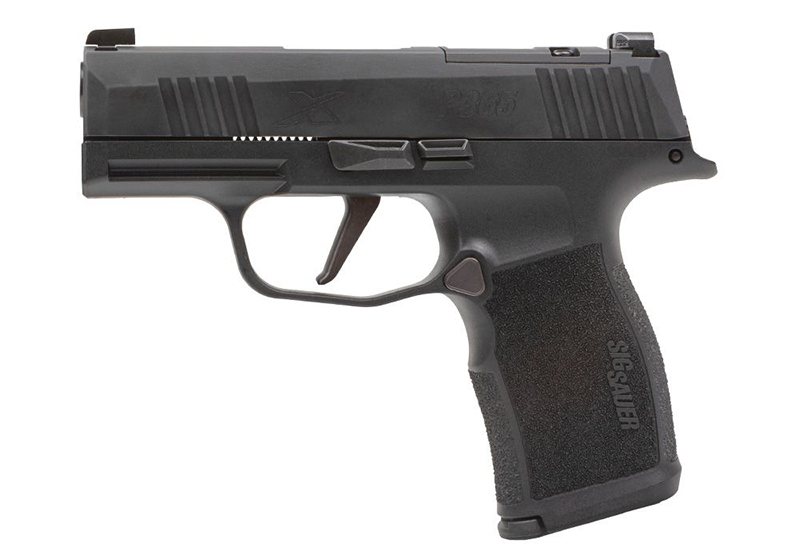 Sig Sauer P365X 9mm 3.1 in Barrel Optic Ready XRay3 Manual Safety Black