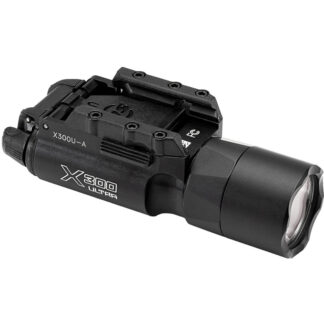 Surefire X300U-a X300 Ultra LED Weapon Light, 1000 Lumens, Black, Picatinny/Universal