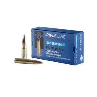 TRZ Trading Prvi Partizan .300 AAC Blackout 125 Grain FMJ 20 Rounds Per Box Brass Case