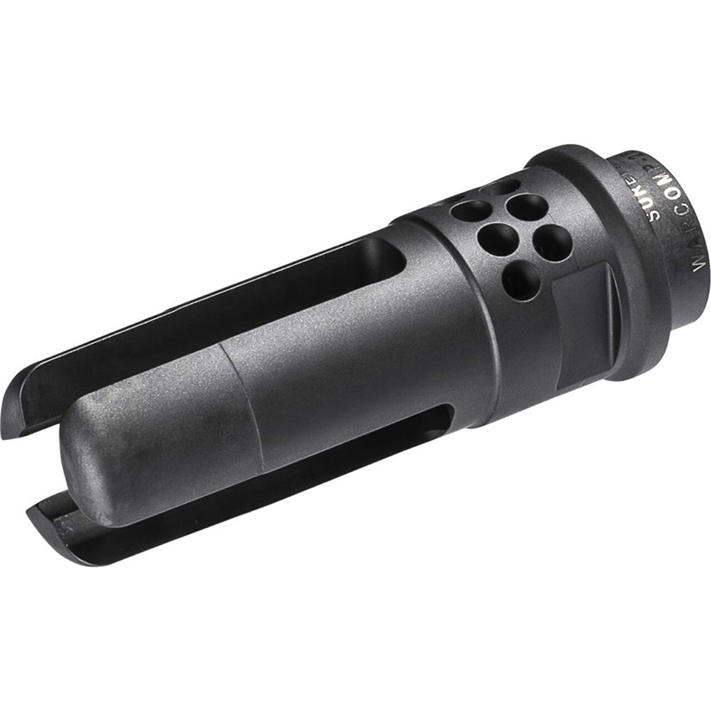 SureFire Warcomp Ported 3-Prong Flash Hider 7.62mm, 5/8-24 Tpi (Black)