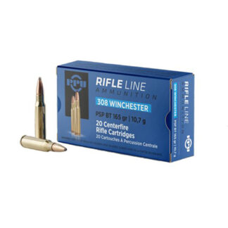 PPU .308 Win 165 Grain PSP BT 20-Round Box