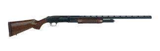 Mossberg 500 Retrograde Series 12 Gauge Pump Action 28 in Barrel, Matte Blued Walnut Stock