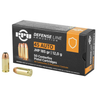 Prvi Partizan PPD45 .45 ACP 185 Grain JHP Hollow Point 50 Rounds Per Box