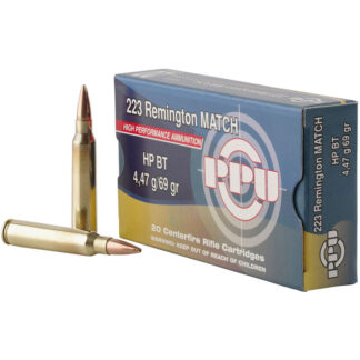 PPU Prvi Partizan .223 Rem Match 69gr HPBT 20-Round Box