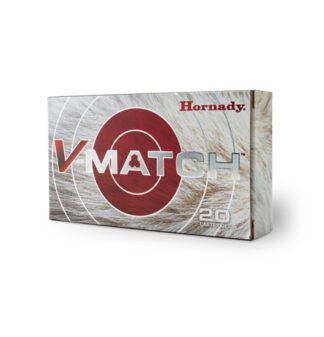 Hornady V-Match 6.5mm Creedmoor 100 gr ELD-VT, 20 Rounds Per Box