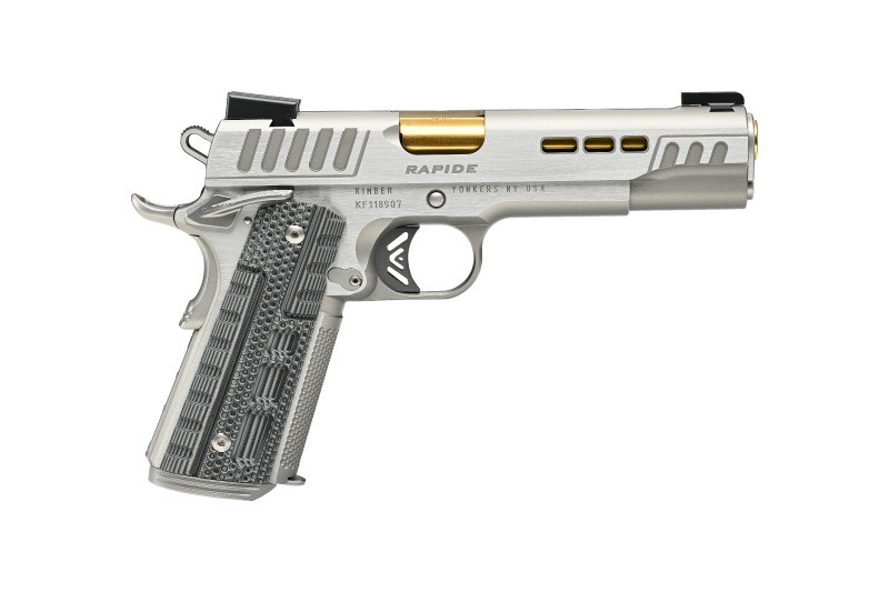 Kimber 1911 Rapide Dawn .45 ACP Single-Action Pistol, 5 in, 8+1, Stainless/Dawn