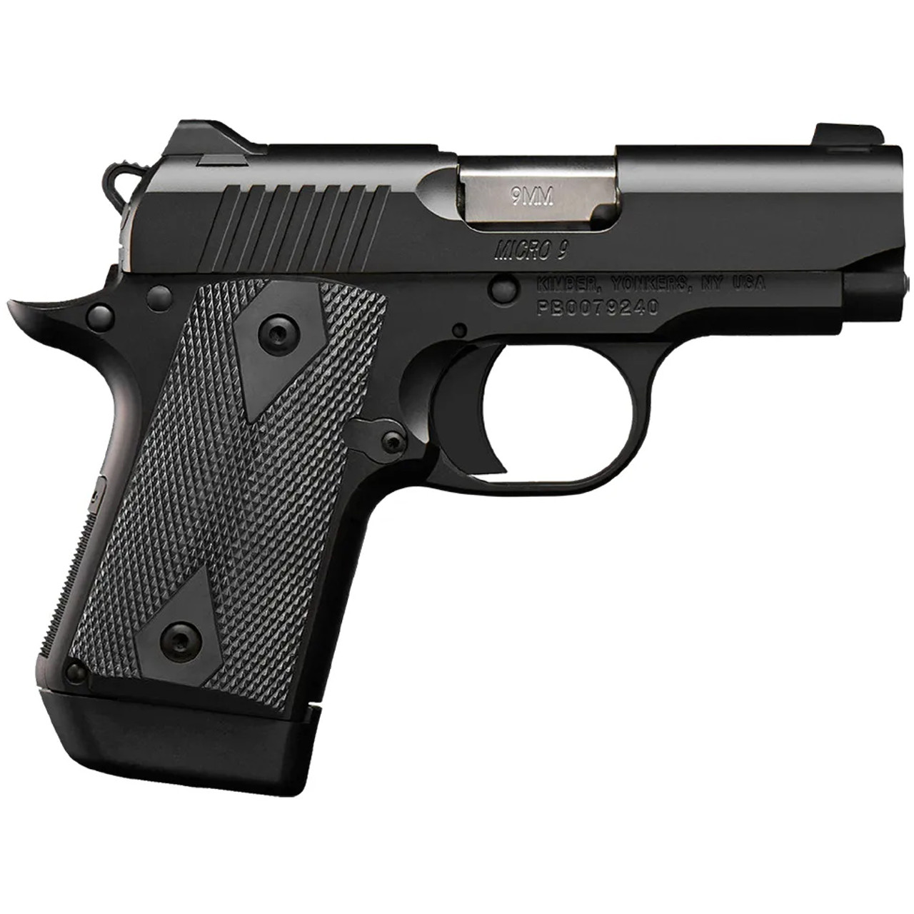 Kimber Micro 9 Liberty 9mm Semi-Auto Pistol, Black (7+1)