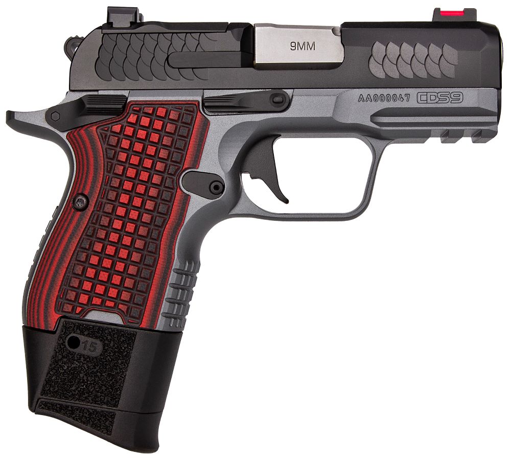 Kimber CDS9 9mm 3.18 in Optics-Ready Semi-Auto Pistol, Black/Grey