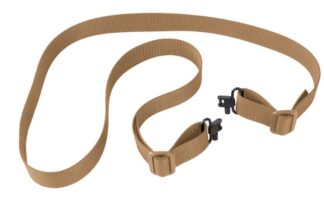 Bulldog Cases Single Point Sling with Deluxe Locking Swivels, Tan