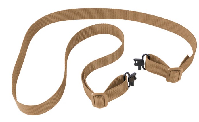 Bulldog Cases Single Point Sling with Deluxe Locking Swivels, Tan