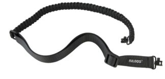 Bulldog Cases Paracord Rifle Sling W/ Deluxe Locking Swivels, Black