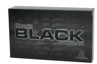 Hornady Black .338 ARC 175 Grain Hollow Point Match Ammo, Brass, 20 Rounds Per Box