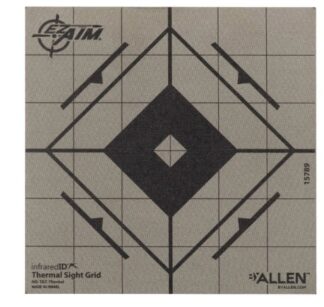 Allen Company EZAim Adhesive Thermal Sight Grid Target 6x6