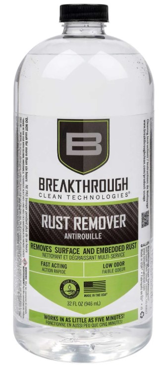 Breakthrough Clean Technologies Rust Remover Solvent 32 oz Bottle