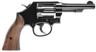 10 Classic .38 Spl+P 4" Blued/Wood 6-rd