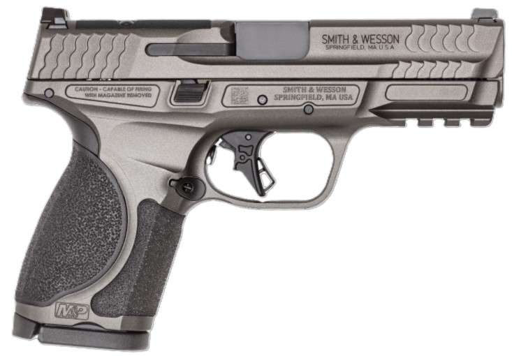 Smith & Wesson M&P 9 M2.0 Metal Compact 9mm 3.6 in Optic-Ready Tungsten Grey