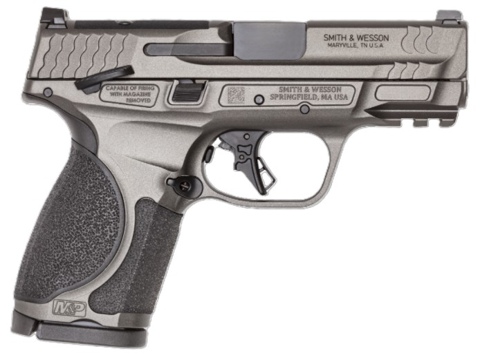 Smith & Wesson M&P M2.0 Metal Compact 9mm 3.6" 15rd Tungsten Grey